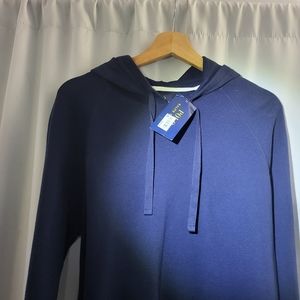 Men's XL Ralph Lauren Long Sleeve "hoodie" Tee- NWT Navy Color